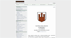 Desktop Screenshot of gmina.wachock.sisco.info
